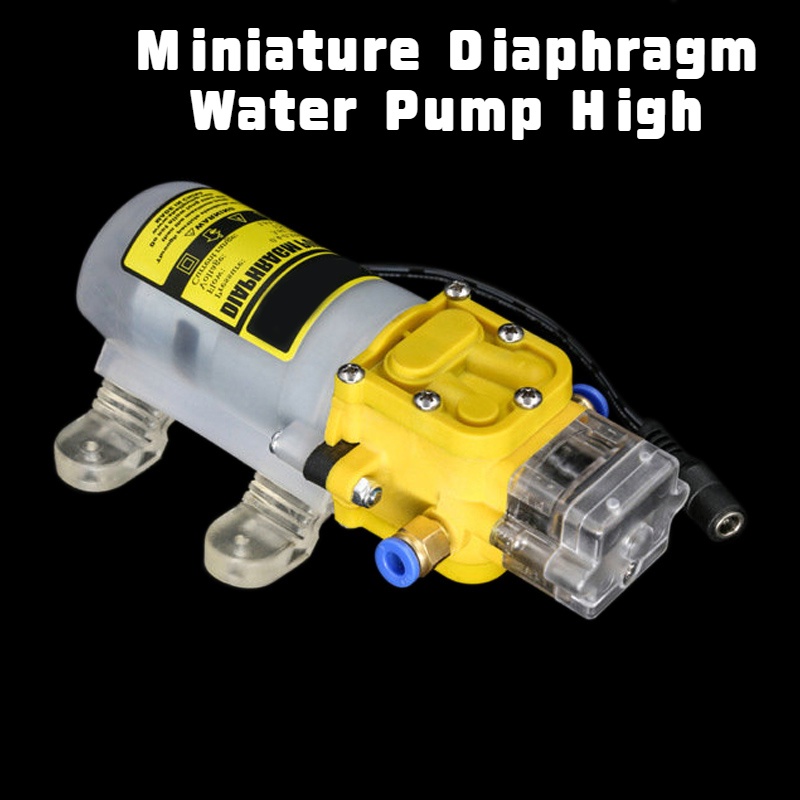DC 12V/24V 30W Miniature Diaphragm Water Pump High Pressure Diaphragm