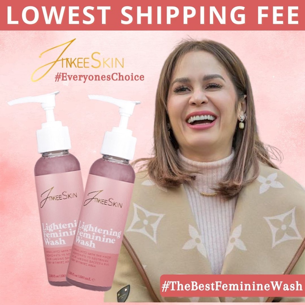 JINKEE SKIN LIGHTENING FEMININE WASH CLEANSING FOR INTIMATE AREA