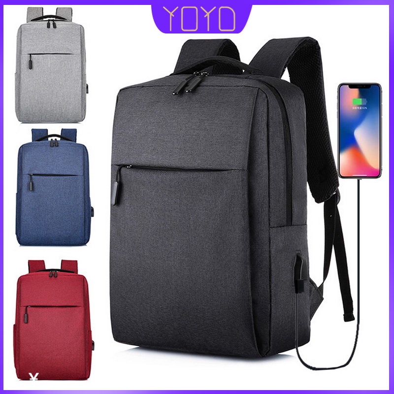 YoYo 120 15.6 inch Laptop Usb Backpack Anti Theft Men Backbag Travel