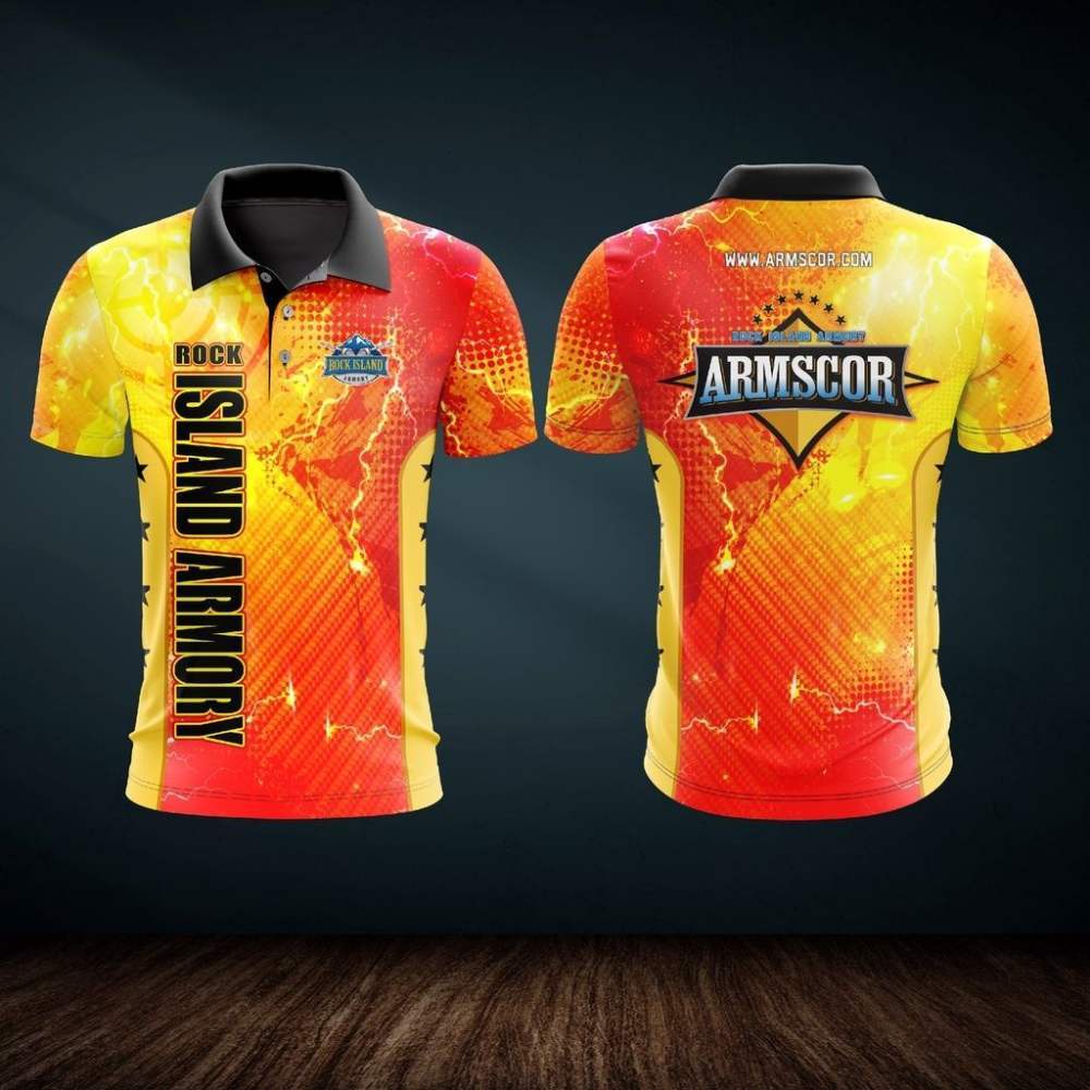 Armscor Tshirt Full Sublimation Polo Shirt Armscor Themed Full