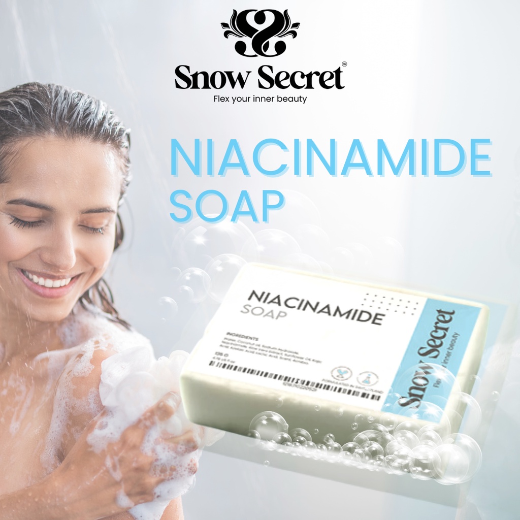 SNOW SECRET NIACINAMIDE SOAP | 135G