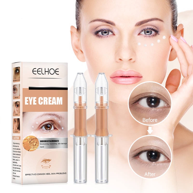 EELHOE Eye Cream Wrinkle Instantly Eye Bag Removal Dark Circles Anti ...