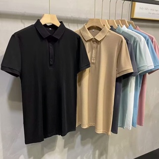 [2023 New Arrival] Plain Polo Shirt For Men Classic Cotton Fashion Casual Short Sleeve Men Polo Shirt 4 Colors Polo T Shirt For Men Plain
