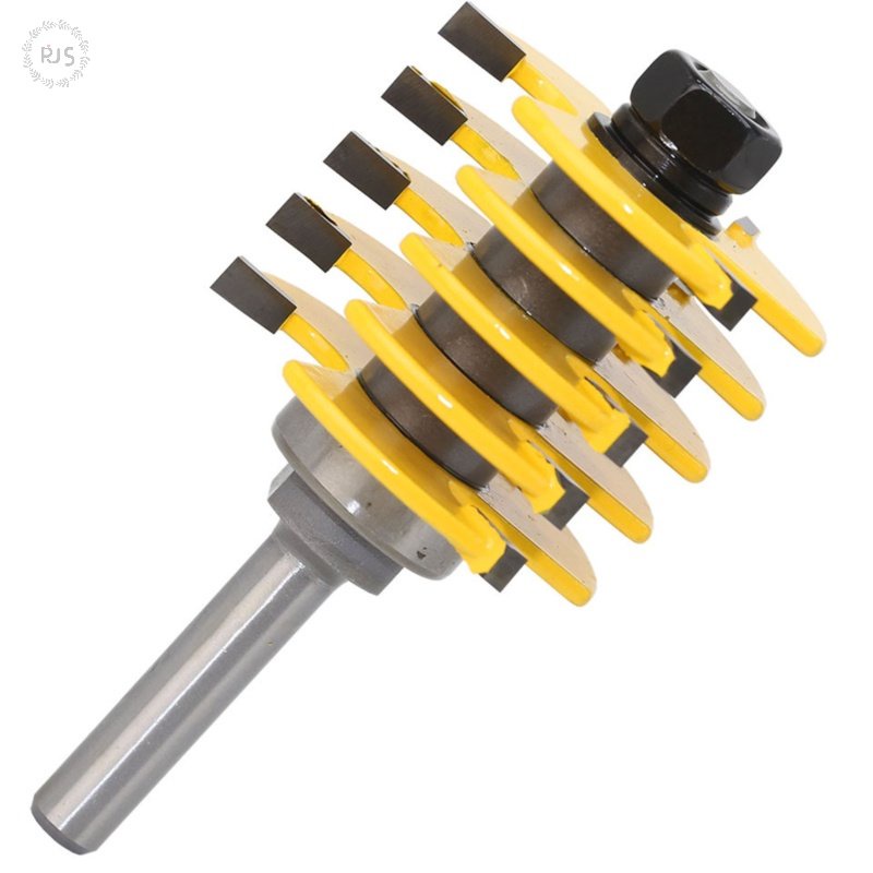 Woodworking T Groove Milling Cutter 8mm Handle Fishtail Handrail Knife