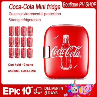Coca-Cola 8L Refrigerator Suitable for home and car dual-use refrigerator Mini refrigerator