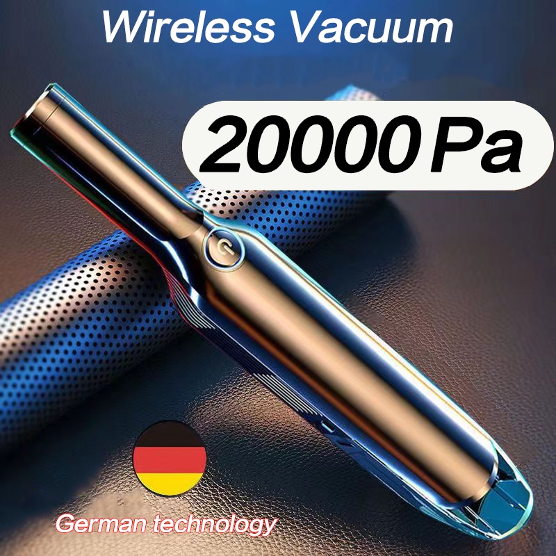 Wet and Dry Car Indoor Cordless Vacuum Cleaner 20000PA Vacuum