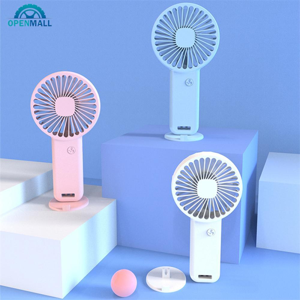 OPENMALL Portable USB Chargeable Mini Fan Handheld Fans with Base ...