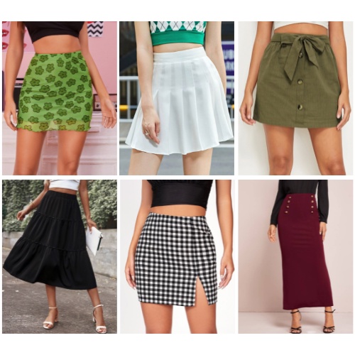Women Long Skirt/ Short Skirt/ Korean Skirt and Skorts (XS-XL) | Shopee ...