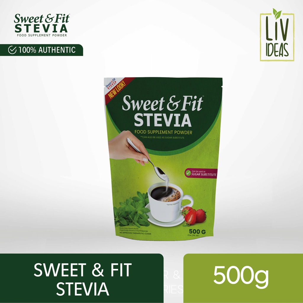 Sweet & Fit Stevia 500g (Sugar Substitute, Zero Calorie Sweetener