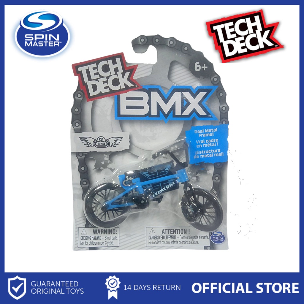 Tech Deck BMX Blue Finger Bike Single Pack Everyday Toy for Kids Ages 6