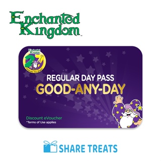 Enchanted Kingdom Regular Day Pass (Good-Any-Day) (SMS eVoucher)