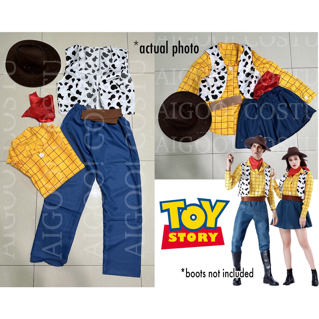 Disney Toy Story Woody Jessie Costume for Adults Men Women Movie