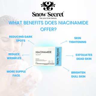 SNOW SECRET NIACINAMIDE SOAP | 135G #2