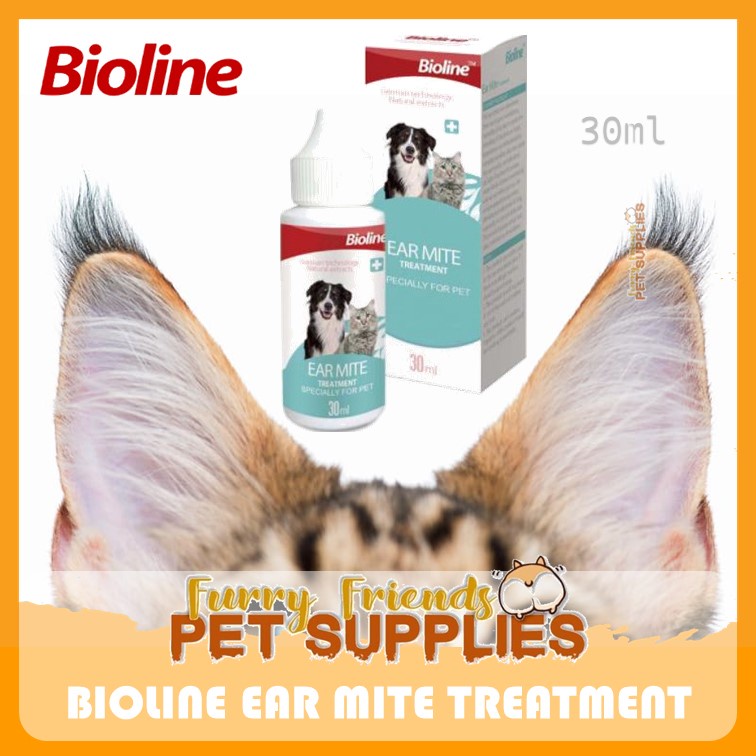 BIOLINE EAR MITE TREATMENT 30ml Shopee Philippines