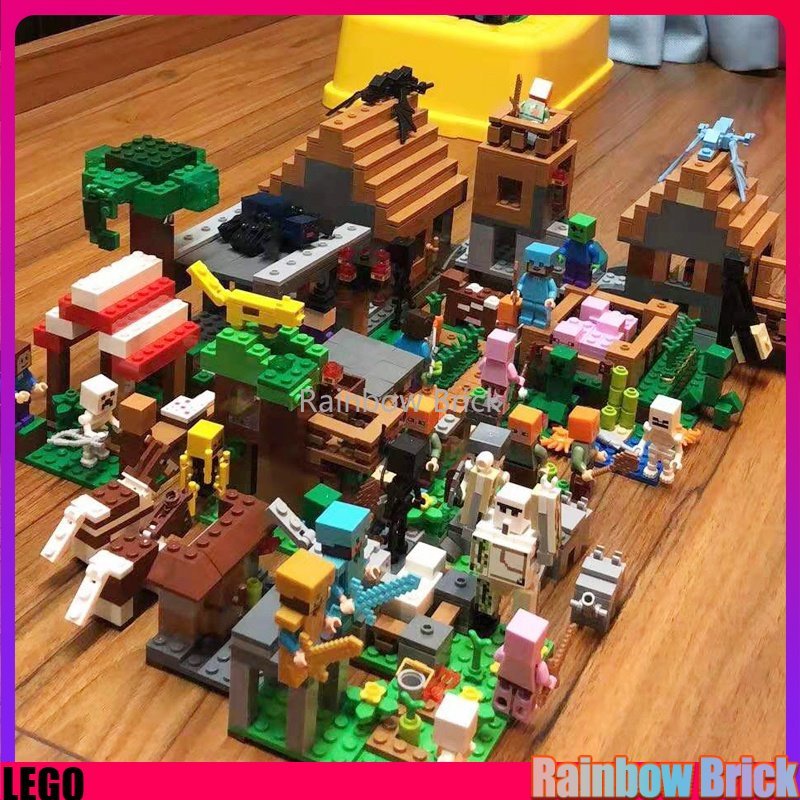 Minecraft Building Blocks The Village Mechanism Cave The Fortress