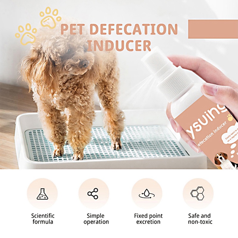 60ml Pet Defecation inducer Dog Pee Inducer Guided Toilet Training potty spray #8