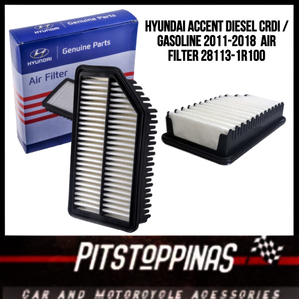 Hyundai Accent Diesel CRDi / Gasoline 20112018 Air Filter 281131R100
