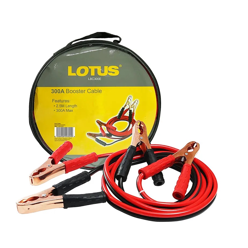 LOTUS by Winland 2.5M Booster Car Cable Battery Jumper Wire (300Amp