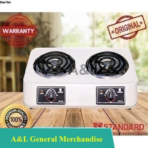 Double Coil Electric Stove STANDARD SEC1102 Double Coil Electric Stove 1 Year Warranty Shopee