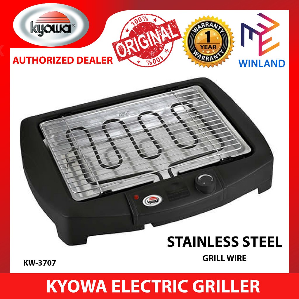 KYOWA by Winland Electric Griller with Stainless Steel Grill for