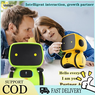 Kids AI Battery Robot Intelligent interactive robot Voice Remote Control Robots New Year Gifts Music
