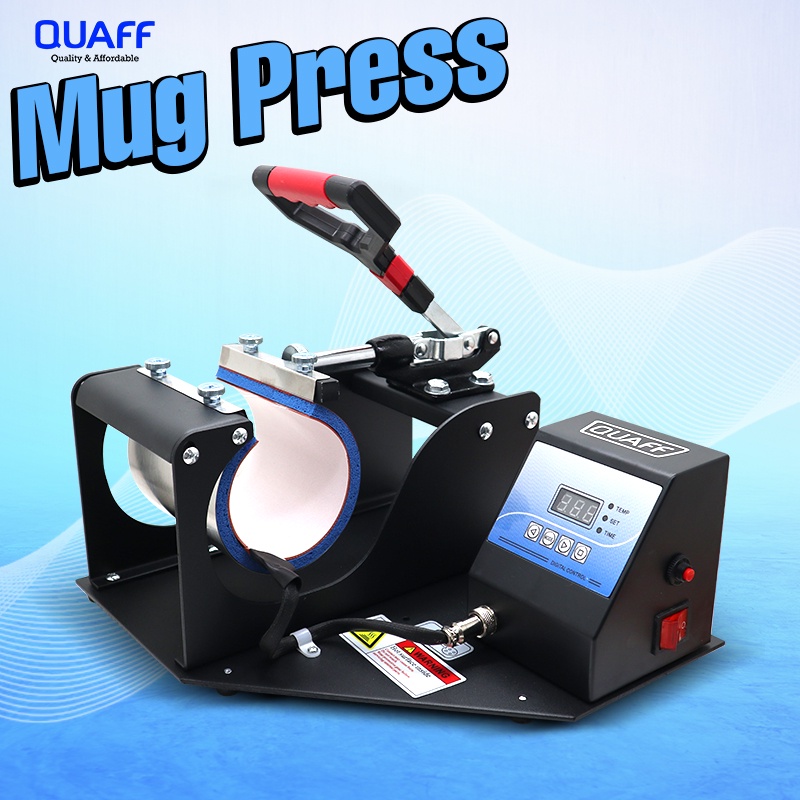 Quaff Heavy Duty Mug Press Machine For Mugs And Sports Jug Digital
