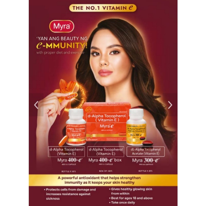 Myra E 400 IU | Myra 300 IU Capsule (30 Capsule)