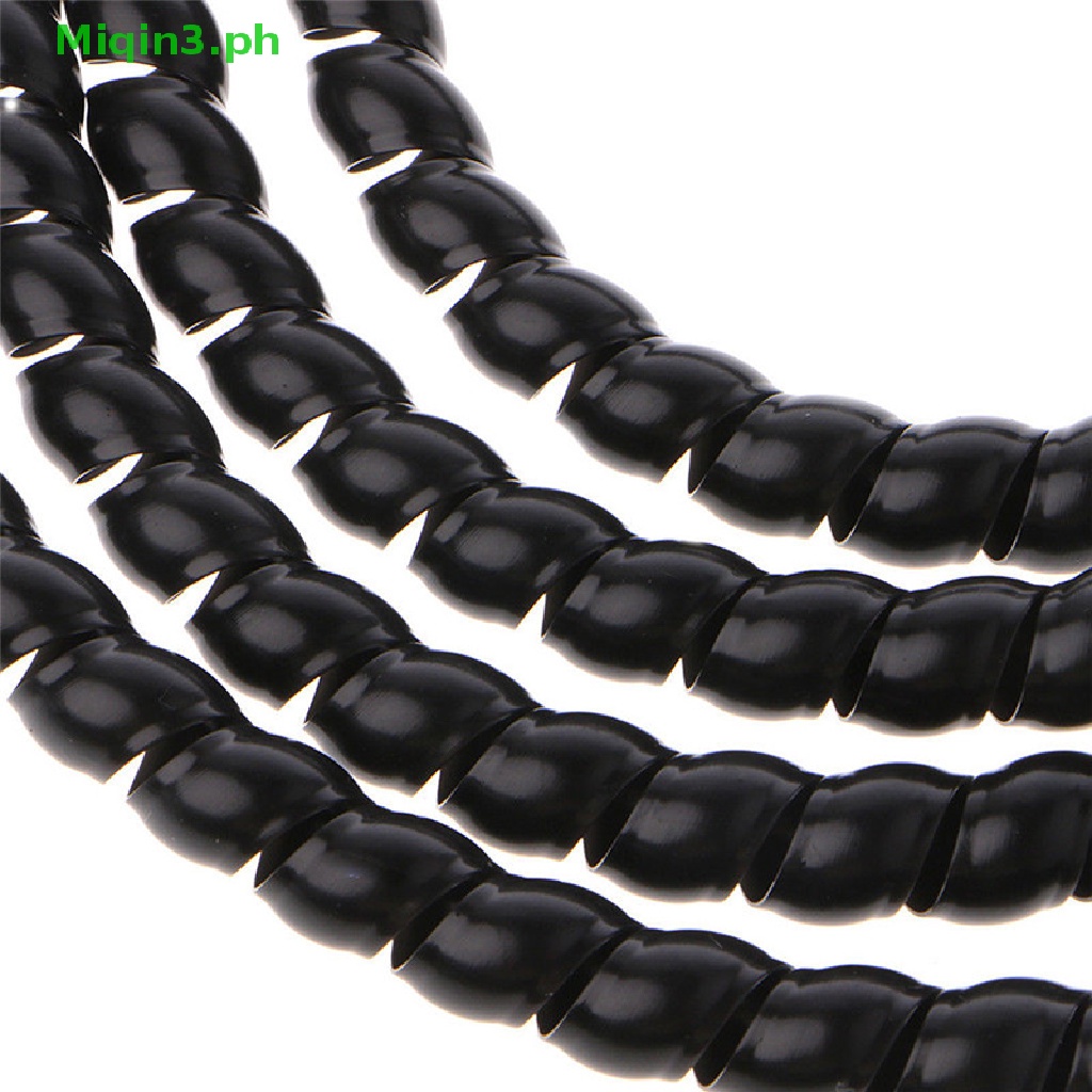 // Home Decor // 1m 10mm/14mm Colorful Spiral Wire Organizer Wrap Tube Flame retardant Cable Sleeve #