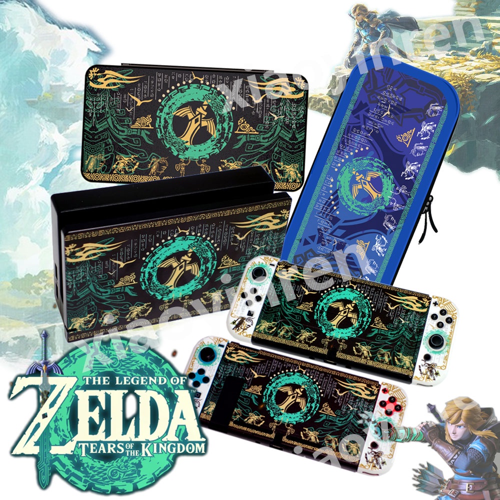 Switch Zelda Tears of Kingdom Nintendo Switch OLED Zelda Hard Case for ...