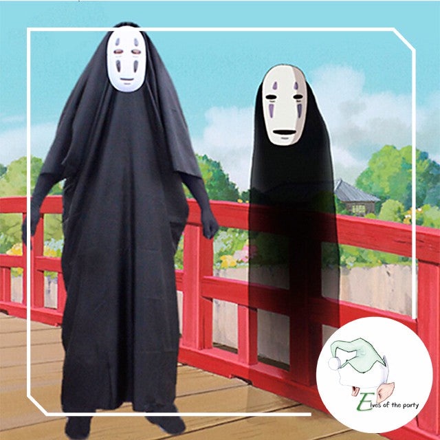 Kaonashi | Faceless | No Face Man Costume | Spirited Away Complete Outfit |  Anime | Shopee Philippines