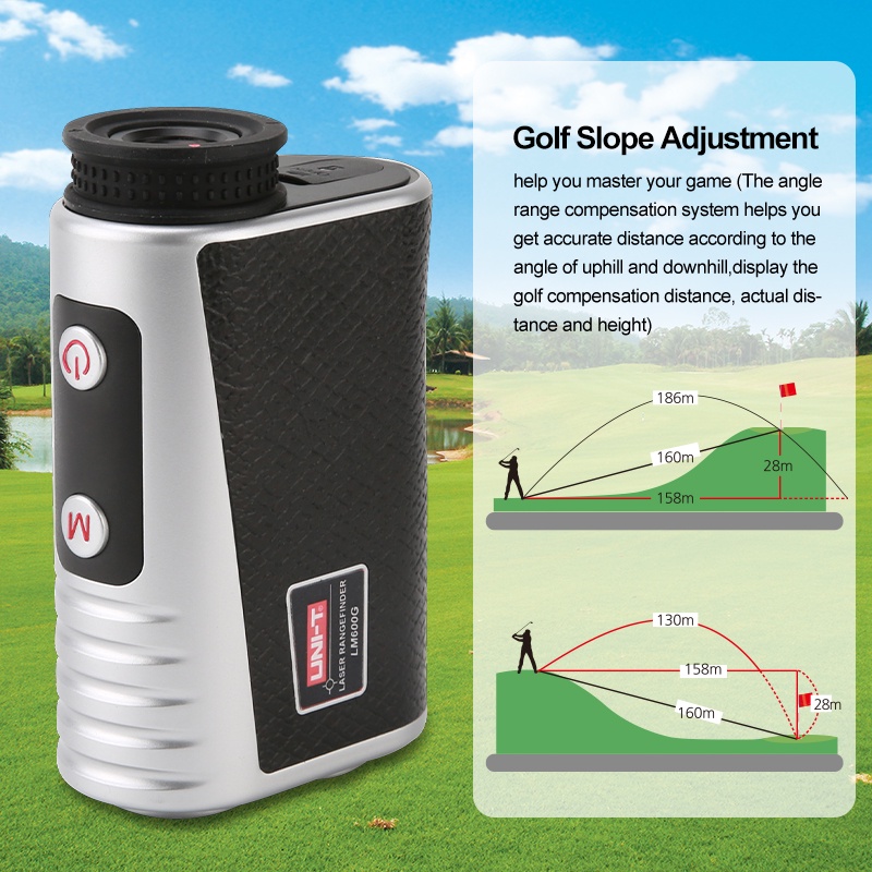 UNI-T Golf Laser Rangefinder LM600G Series 600m 1000m Monocular Golf ...