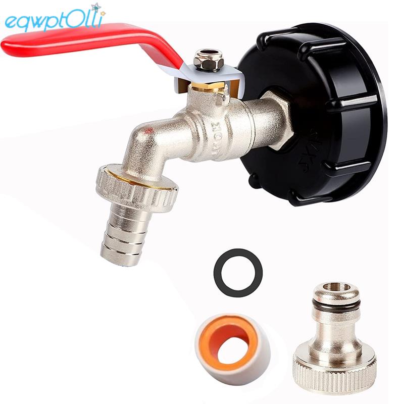 IBC Container 1/2 Inch Brass Ibc Tank Accessories IBC Valve Adapter for