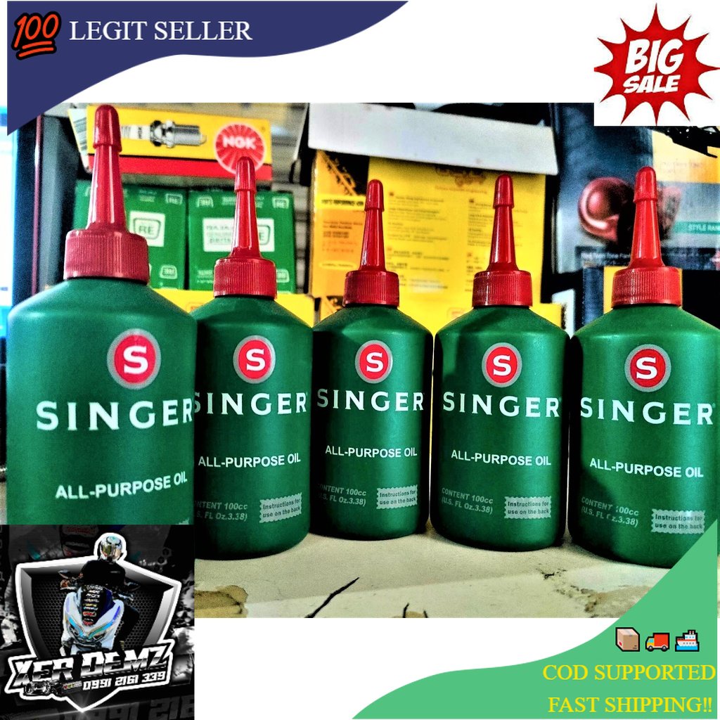 Singer AllPurpose Oil for Chain lubricant, Machine Oil Overlock