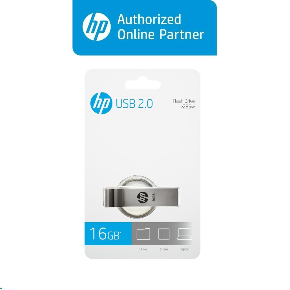 HP V285W 16GB USB Flash Drive Silver Shopee Philippines