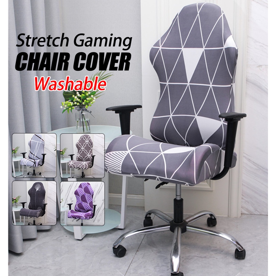 Gaming Chair Cover Spandex Office Seat Cover Elastic Armchair Computer