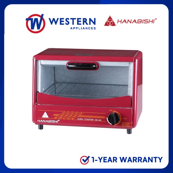Hanabishi HO43RD 6 Liters Oven Toaster Shopee Philippines
