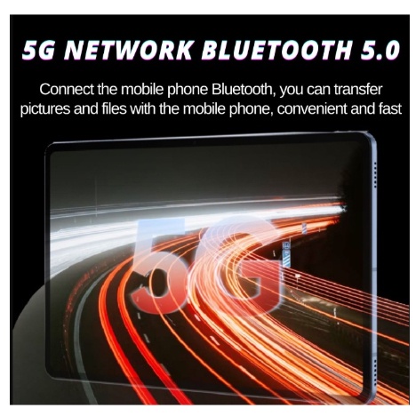 𝐑𝐞𝐚𝐥𝐦𝐞 Tablet P70 12 Inch 𝐀𝐧𝐝𝐫𝐨𝐢𝐝 𝟏𝟑.0 16GB RAM 512GB ROM Dual SIM 5G LTE WiFi 2.4/5G Android Tab - Image 3