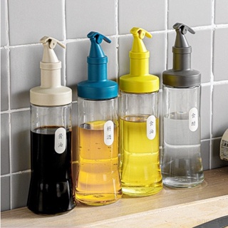 Japanese Condiments Seasoning Glass Bottle Oil Leak Proof Soy Sauce ...
