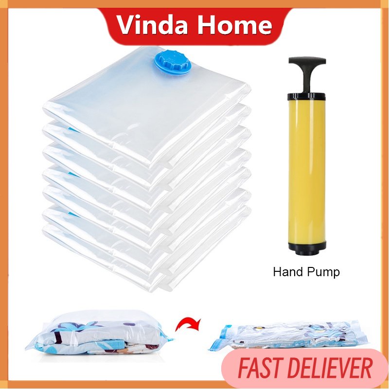 Reusable Travel Storage Resealable Vacuum Bags Vacuum Storage Bag