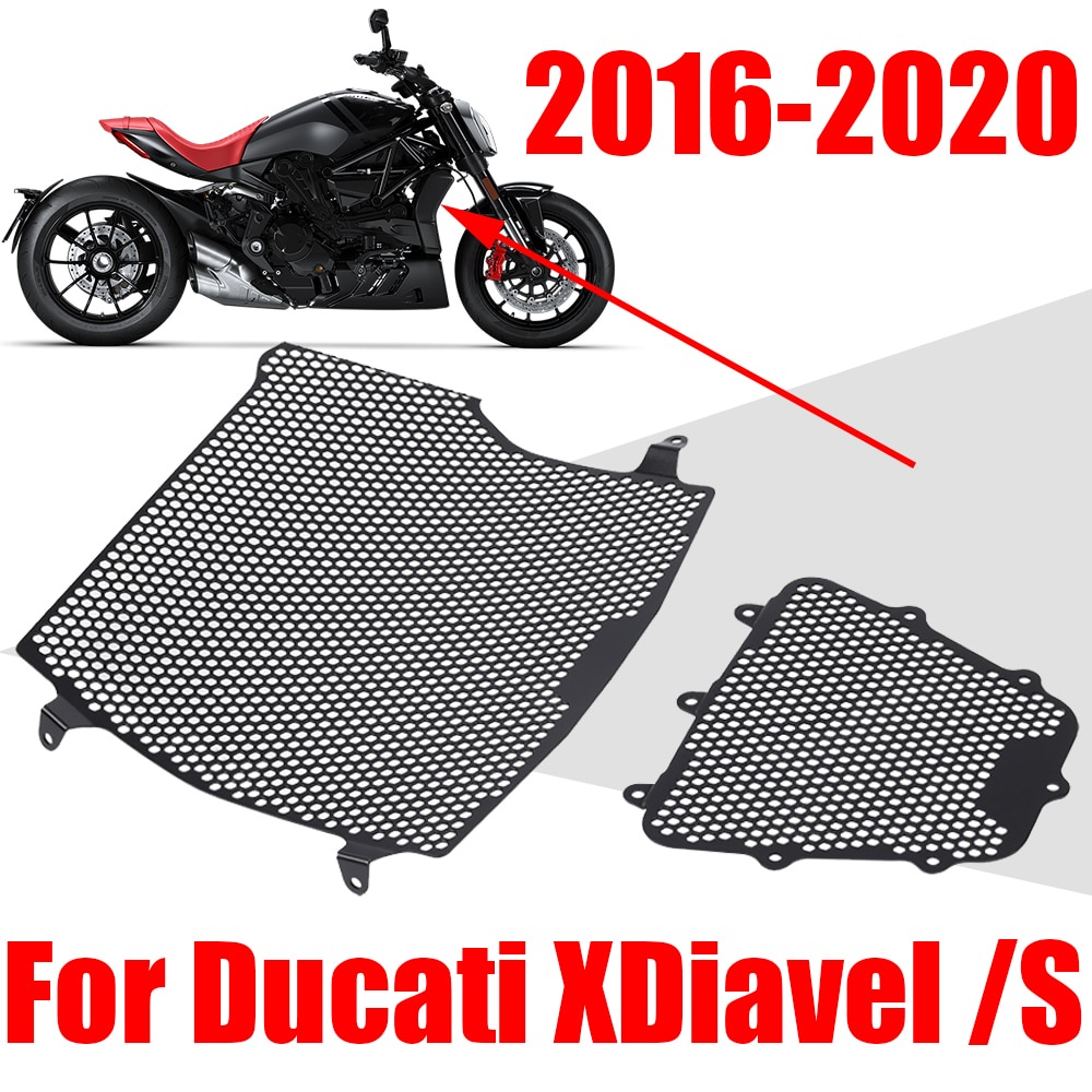 For Ducati XDiavel XDiavel S 2016 2017 2018 2019 2020 Radiator Guard Grille Cover Oil Cooler
