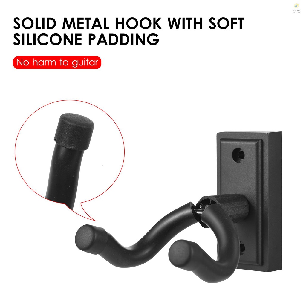Guitar Wall Mount Hanger Hook Guitar Wall Hook Hanger Solid Sturdy