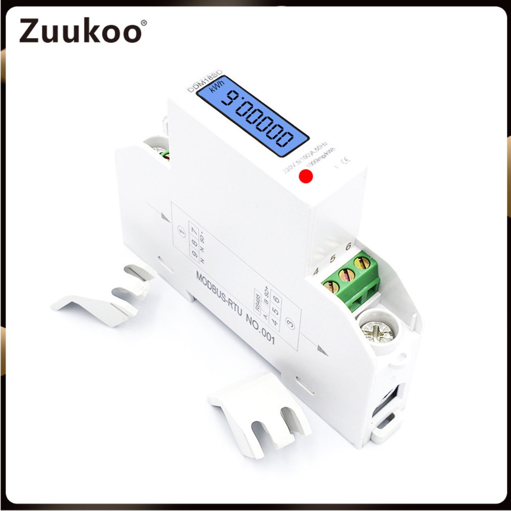 Kwh Meter Ddm Sd V Lcd Backlight Energy Electric Meter Programable Electricity Usage Monitor