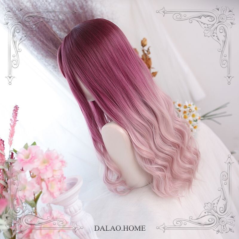 high quality lolita wig 2 tone 3 tone colourful wig