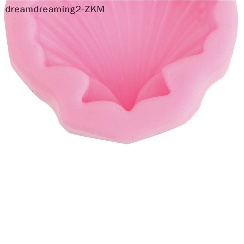 [dreamdreaming] Big Sea Shell Shape 3D Silicone Fondant Cake Mold Tools Bakeware [zkm]