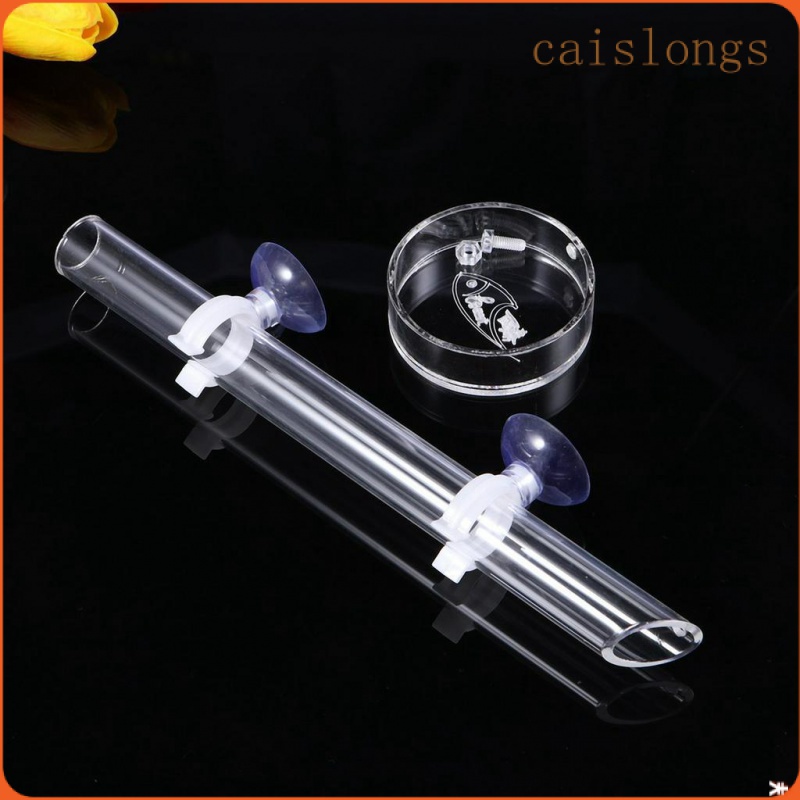 Solid Clear Acrylic Assembled Shrimp Feeder Tube Tray for Fish Tank Aquarium Crystal Shrimp #5