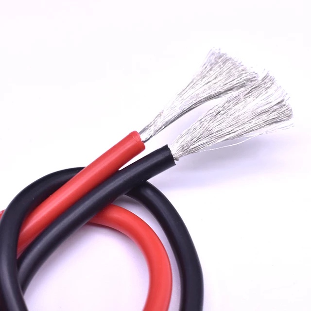 Silicon Wire 4 AWG 8 AWG 10 AWG 12 AWG 13 AWG 14 AWG 18 AWG GAUGE Flexible Wire ( RED / BLACK ) — view 5