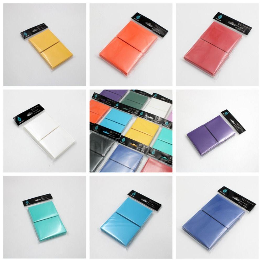 JEREMY Yugioh Card Holder, Matte 66x91mm Trading Card Sleeve, TCG Cards Protector 100PCS Penny Color Toy - Image 5