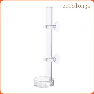 Solid Clear Acrylic Assembled Shrimp Feeder Tube Tray for Fish Tank Aquarium Crystal Shrimp #2