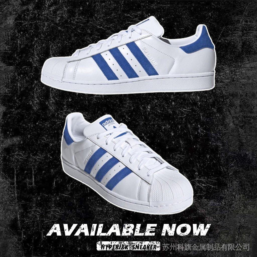 Adidas superstar'blue White (Original quality 100%) ee4474 men and women  sneakers/shoes MTK9 0M67 | Shopee Philippines