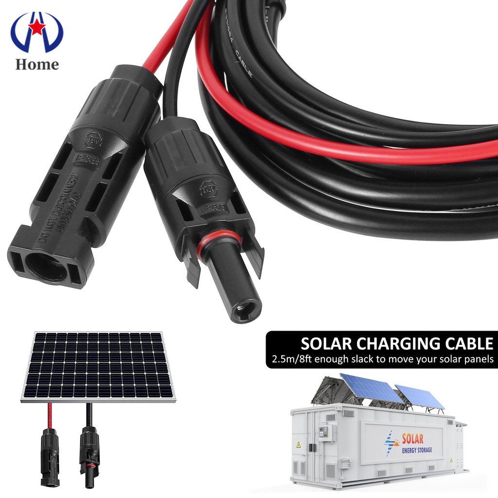 Solar Charge Cable Connector 8FT Professional MC4 to XT60i Solar Charge Adapter for Outdoor — view 6